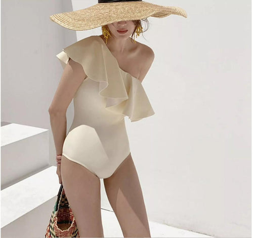 Inaya One Piece Swimsuit In Beige