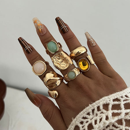 Mara 7Pcs Ring Set