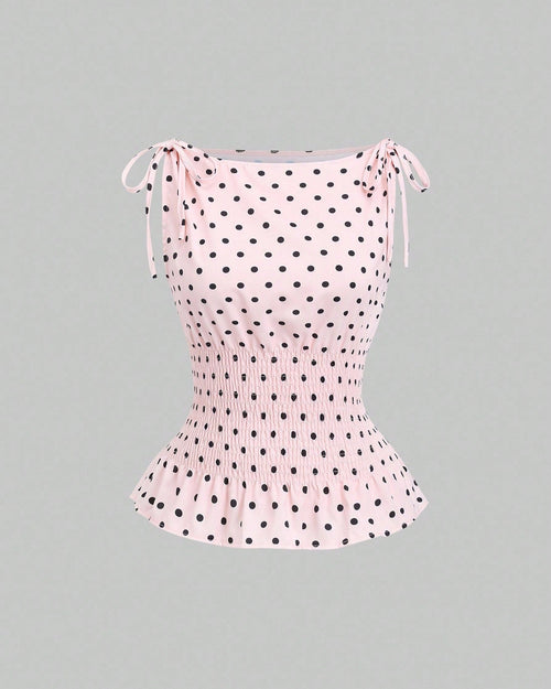 Isla Polka Summer Top