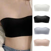 Jaiden Strapless Seamless Bralettes In Black - 30