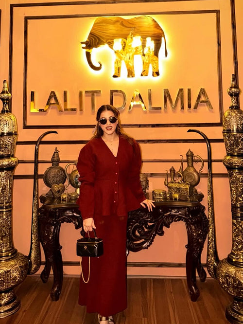 Kaison Luxe Premium Winter Coord Set