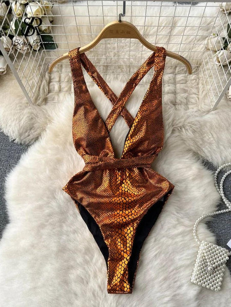 Kelsey BodySuit - styled flat-lay shot, brown - Miss Mosa By Akanksha