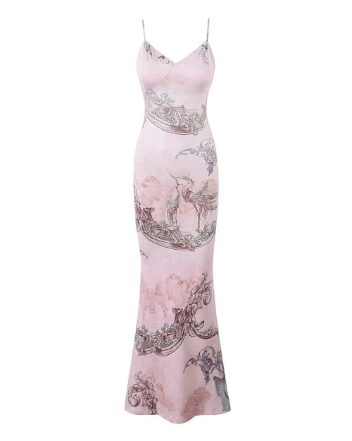 Kim Printed Maxi Dress