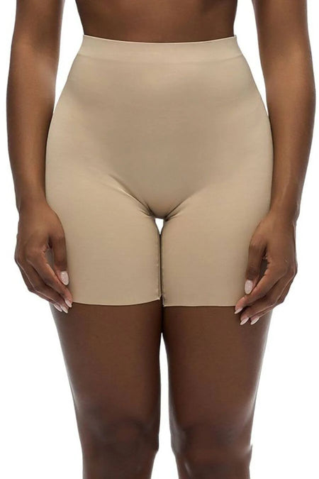 Kudo Shapewear In Nude - front shot on model, nude - Miss Mosa By Akanksha