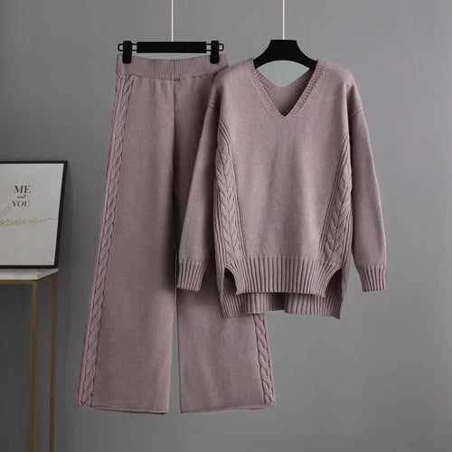 Leslie Luxe Winter Coord Set - Tracksuit