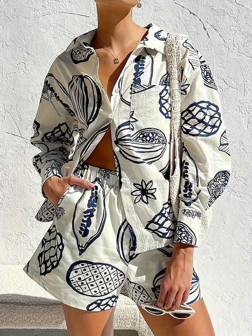 Letizia Printed Coord Set