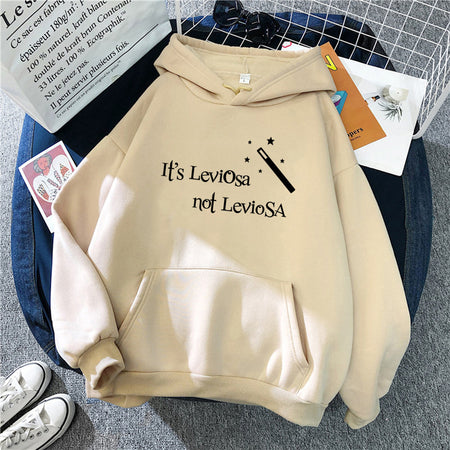 Leviosa Sweatshirt - styled flat-lay shot, beige - Miss Mosa By Akanksha