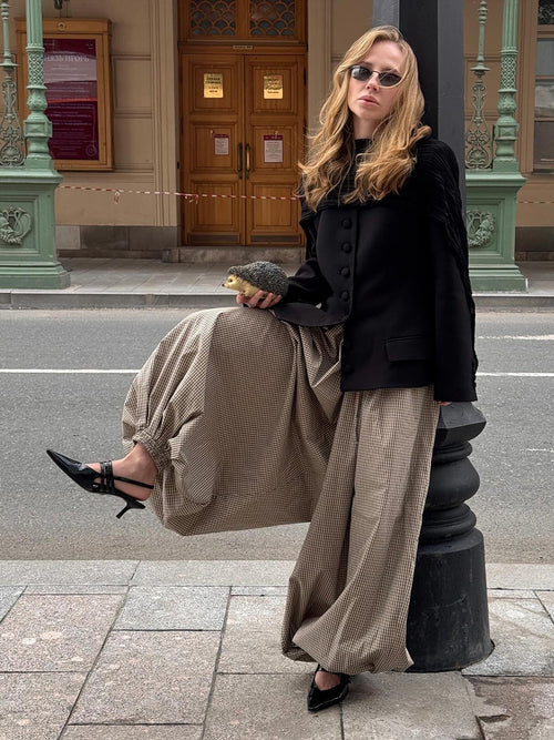 Liabella Check Statement Pant