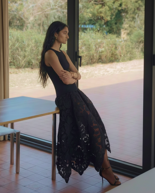 Lumira Lace Midi Dress