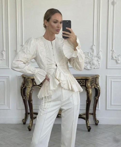 Macey Ruffle Summer Top