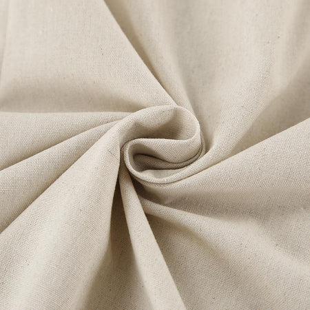 Maisie Offshoulder Holiday Tube Dress In Beige - close-up of fabric detail - Miss Mosa By Akanksha