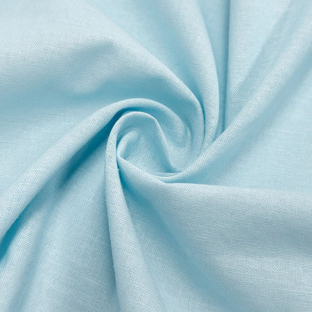 Manon Coord Skirt Set - fabric detail shot, light blue - Miss Mosa By Akanksha