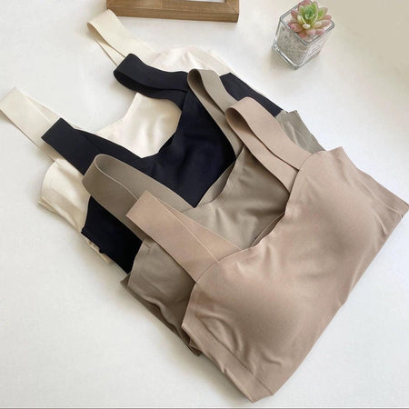 Mariam Tank Tops with Inbuilt Bra - styled flat-lay shot, multicolour - Miss Mosa By Akanksha