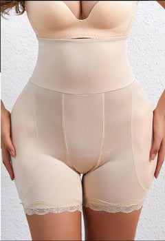 Mario Tummy Tucker Shapewear - front shot on model, nude - Miss Mosa By Akanksha