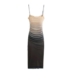 Martha Bodycon Summer Dress - styled flat-lay shot, grey - Miss Mosa By Akanksha