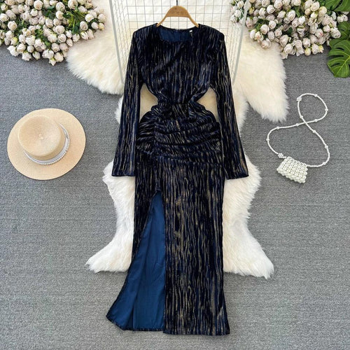 Mastro Velour Winter Dress
