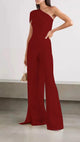 Meghan Statement Jumpsuit in White