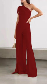 Meghan Statement Jumpsuit in White