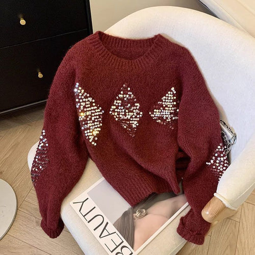 Mieke Luxe Sequin Sweater