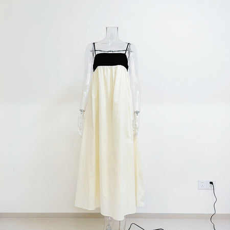 Milla Summer Holiday Midi Dress In Ivory - front shot on mannequin - Miss Mosa By Akanksha