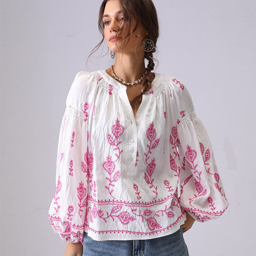 Mirella Embroidered Summer Top