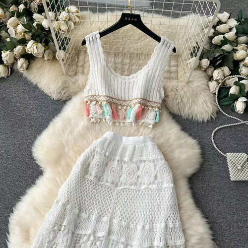 Mirren Crochet Holiday Coord -Resortwear
