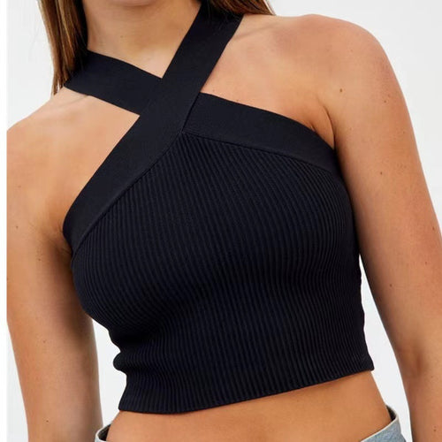 Monilo Halterneck Crop Top