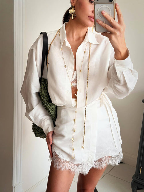 Noor Lace Coord Short Set