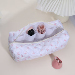 Blush Bow Hair Tool Pouch