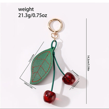 Cherry Bag Charm