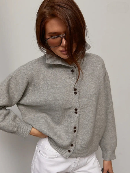 Molly Soft Double Button Cardigan