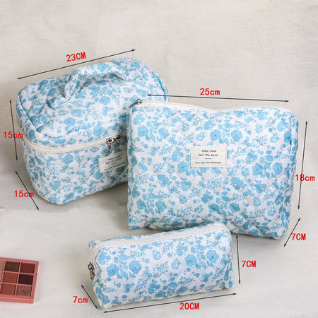 Jazz 3 Pcs Floral Toiletry Bag