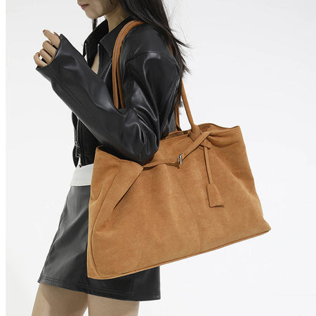 Eze Suede Tote Bag