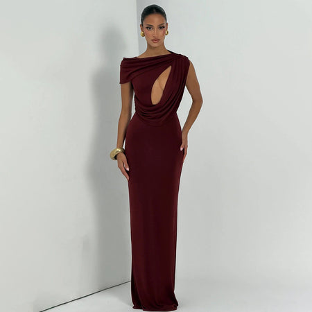Joss Cutout Sleeveless Maxi Dress
