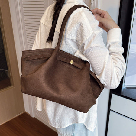 Bunny Suede Tote Bag