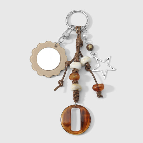Boho Stone Bag Charm