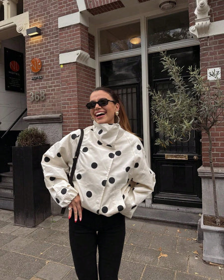 Vaughn Polka Windcheater Jacket