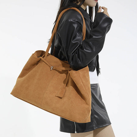 Eze Suede Tote Bag