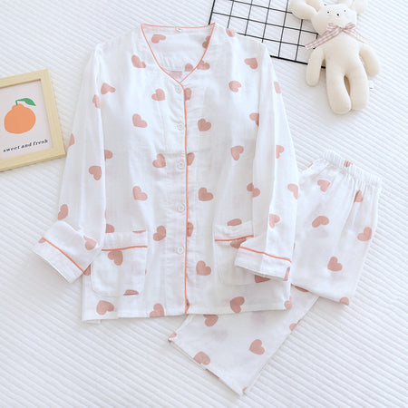 Olivia Cotton Padded Nightsuit In White - flat-lay product shot - Miss Mosa By Akanksha