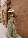 Oriana Summer Holiday Dress - M