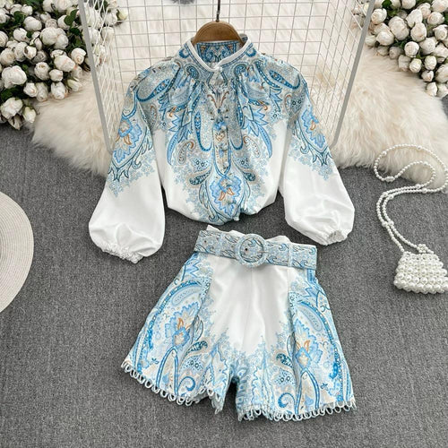 Palmer Coord Set In Light Blue