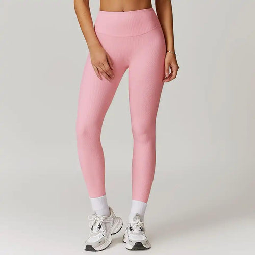 Remmy  Slimming Premium Gymwear Leggings In Pink