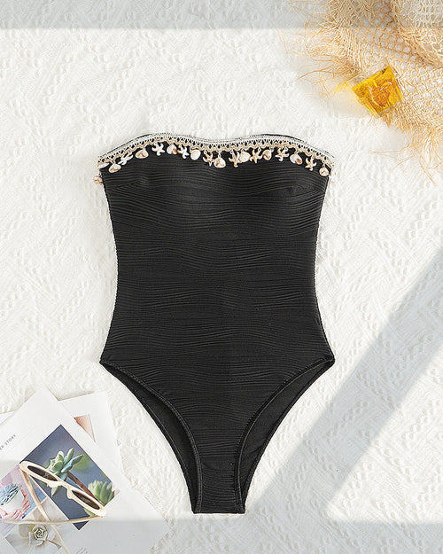 Rio 1Pc Lace Shell Swimsuit