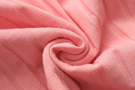 Roy Warm Tank Tops with Fleece Lining - close-up of fabric texture, pink - Miss Mosa By Akanksha
