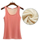 Roy Warm Tank Tops with Fleece Lining - hanging product shot, pink - Miss Mosa By Akanksha