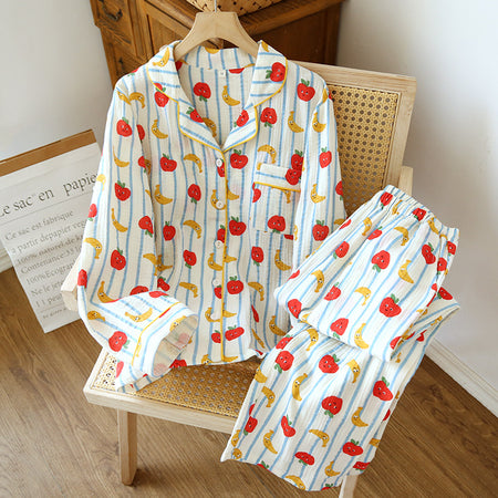 Ruya Cotton Padded Nightsuit In Off White - flat-lay product shot on hanger - Miss Mosa By Akanksha