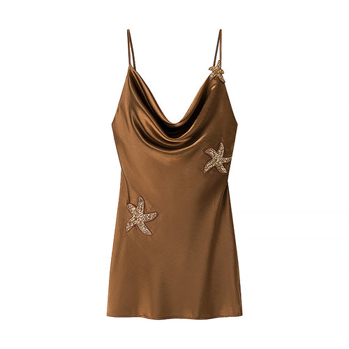 Sable Embellished Mini Dress
