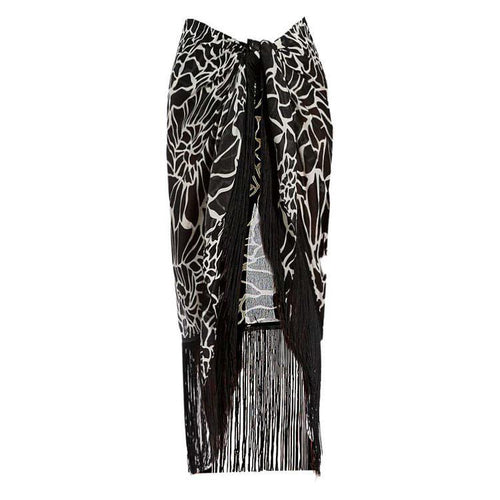 Selestia Bikini With Sarong In Black