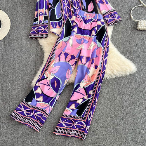 Skye Abstract Coord Set In Multicolor