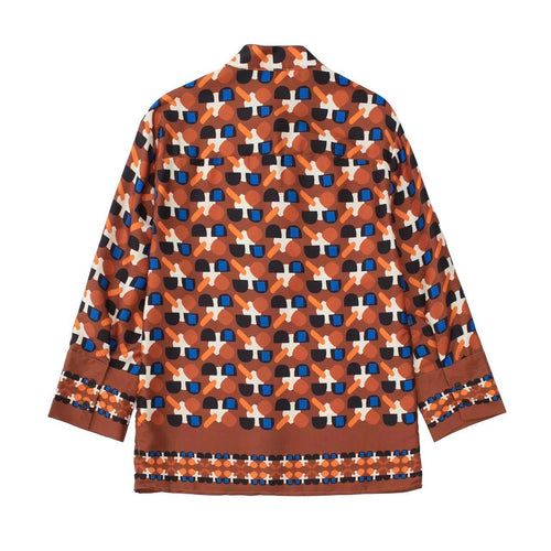 Sonechka Abstract Coord Set In Brown